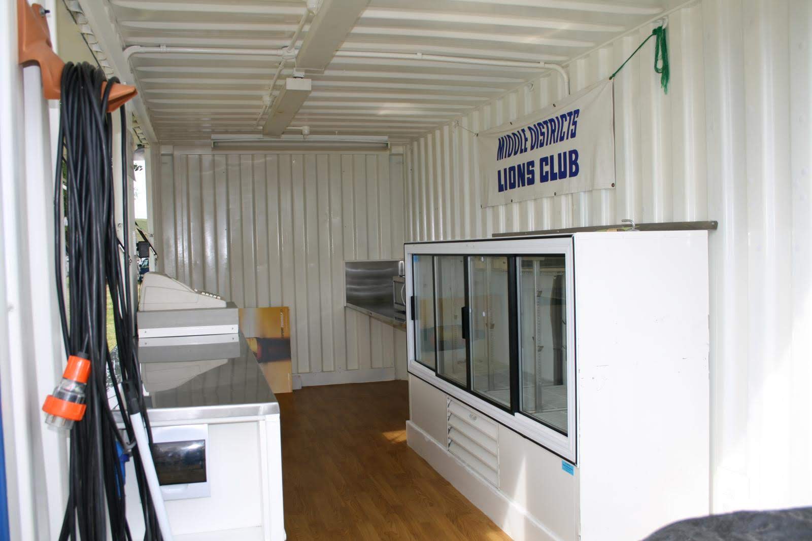 The kiosk at the Turakina Highland Games