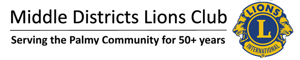 Middle Districts Lions Club – Serving the Palmy community for 50+ years