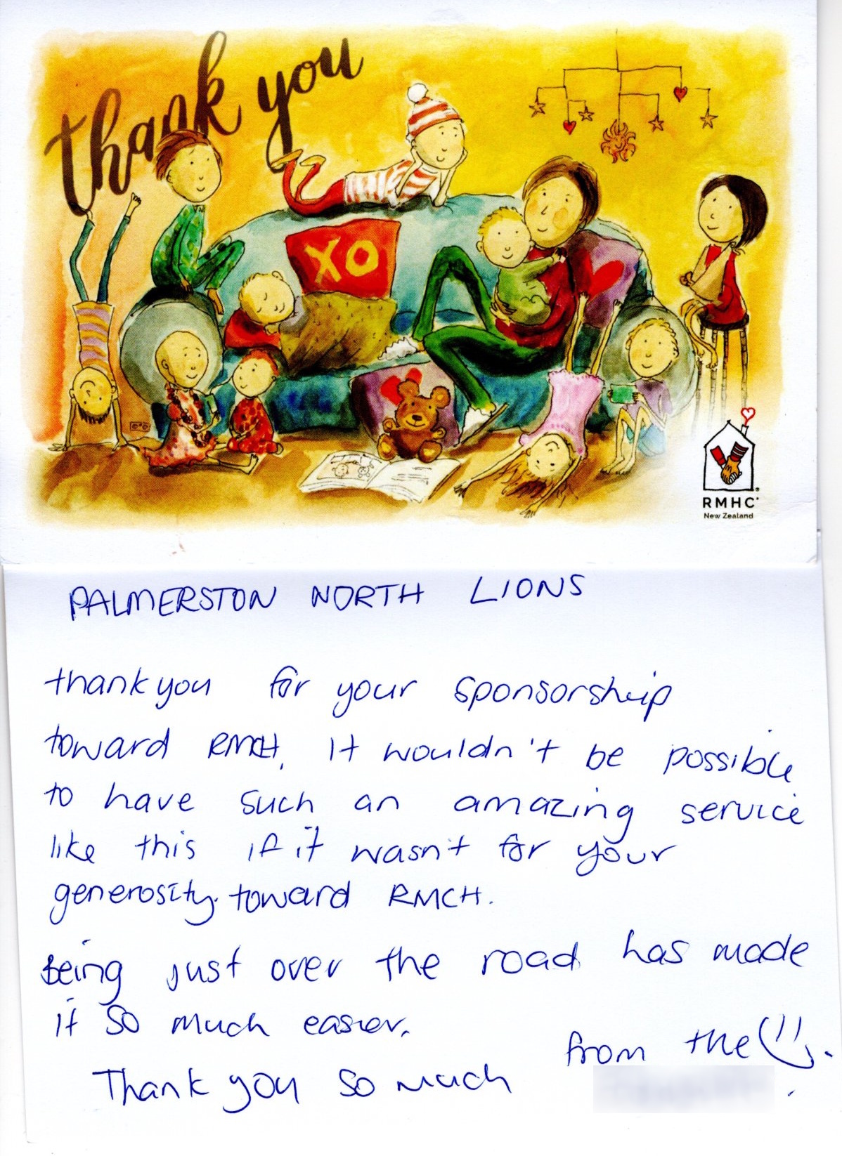 Ronald McDonald House Feedback