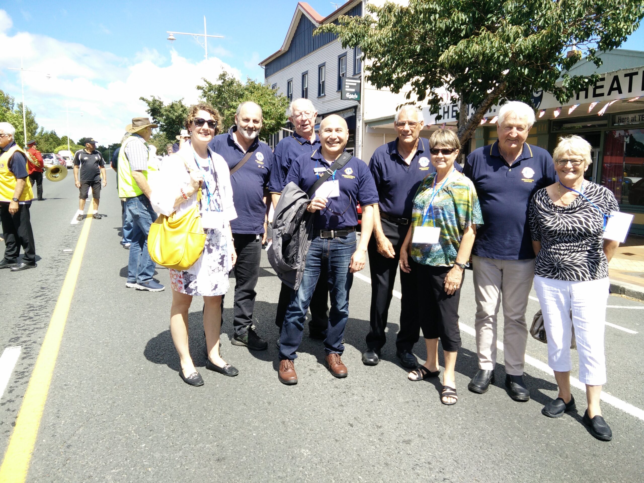 Middle Districts Lions Club members out in the community